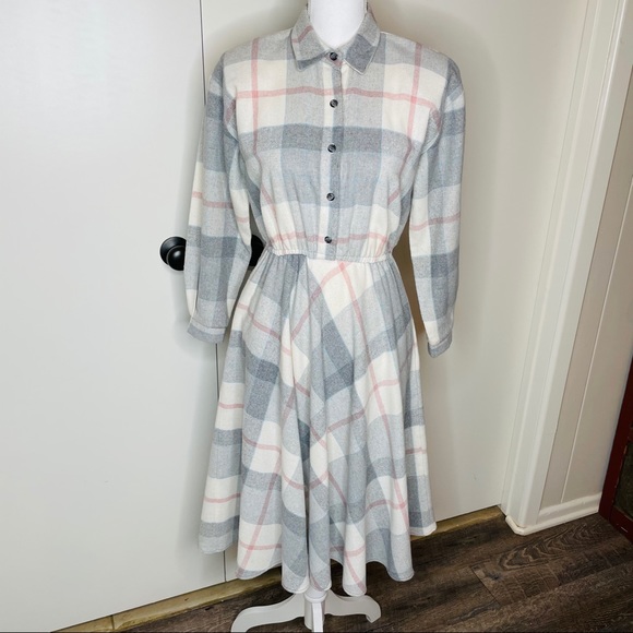Damon Petite Dresses & Skirts - Vintage Damon Petite Plaid Dress 🎉Host Pick🎉